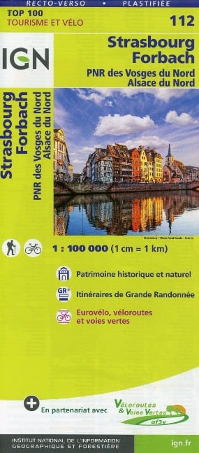 Strasbourg Forbach 1:100 000 - 