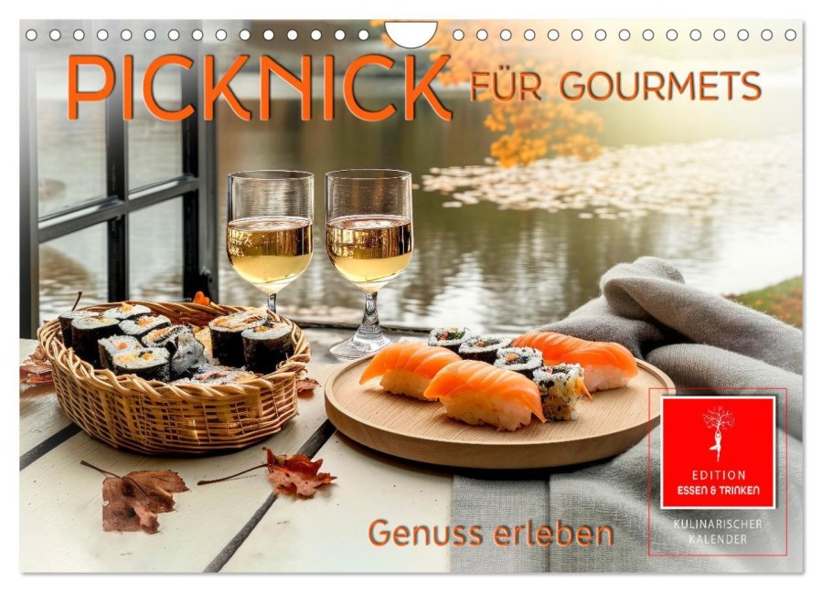 Picknick für Gourmets - Genuss erleben (Wandkalender 2026 DIN A4 quer), CALVENDO Monatskalender - Peter Roder