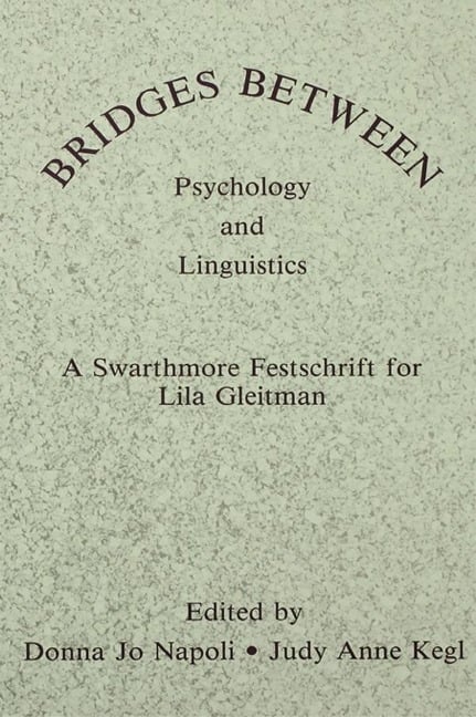 Bridges Between Psychology and Linguistics - 