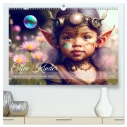 Elfen Kinder - Die zauberhafte Welt der kleinen Elfen (hochwertiger Premium Wandkalender 2026 DIN A2 quer), Kunstdruck in Hochglanz - Drachenkind-Fotografie Drachenkind-Fotografie