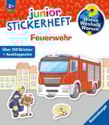 Cover-Bild zum Titel 'Wieso? Weshalb? Warum? junior Stickerheft - Feuerwehr' von ''