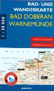 Cover-Bild zum Titel 'Rad- und Wanderkarte Bad Doberan, Warnemünde' von ''