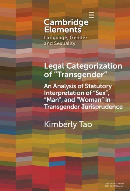 Legal Categorization of "Transgender" - Kimberly Tao