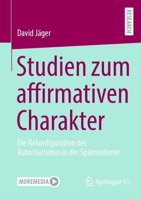 Studien zum affirmativen Charakter - David Jäger