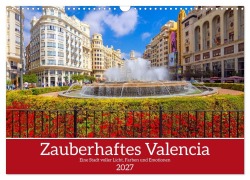 Cover-Bild zum Titel 'Zauberhaftes Valencia (Wandkalender 2027 DIN A3 quer), CALVENDO Monatskalender' von 'Christa Kramer'