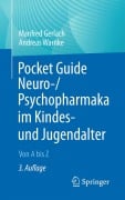 Cover-Bild zum Titel 'Pocket Guide Neuro-/Psychopharmaka im Kindes- und Jugendalter' von 'Manfred Gerlach, Andreas Warnke'