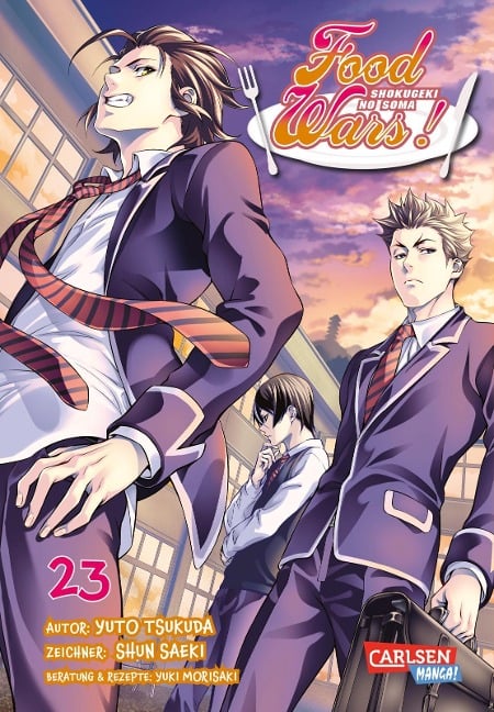Food Wars - Shokugeki No Soma 23 - Yuto Tsukuda, Shun Saeki, Yuki Morisaki