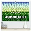 Magische Bilder - Stereogramme und 3D-Illusionen (hochwertiger Premium Wandkalender 2025 DIN A2 quer), Kunstdruck in Hochglanz - Renate Utz