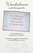Cover-Bild zum Titel 'Wandschoner und Haussprüche' von 'Arnold Pichler'