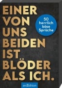 Cover-Bild zum Titel 'Einer von uns beiden ist blöder als ich.' von ''