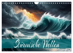 Cover-Bild zum Titel 'Stürmische Wellen (Wandkalender 2026 DIN A4 quer), CALVENDO Monatskalender' von 'Dusanka Djeric'