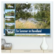 Cover-Bild zum Titel 'Ein Sommer im Havelland - Spaziergang entlang am Havelradweg (hochwertiger Premium Wandkalender 2026 DIN A2 quer), Kunstdruck in Hochglanz' von 'Anja Frost'