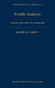 Cover-Bild zum Titel 'Profile Analysis' von 'David M. Green'