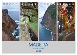 Cover-Bild zum Titel 'MADEIRA, Trauminsel im Atlantik (Tischkalender 2026 DIN A5 quer), CALVENDO Monatskalender' von 'Ulrich Senff'