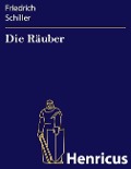 Cover-Bild zum Titel 'Die Räuber' von 'Friedrich Schiller'
