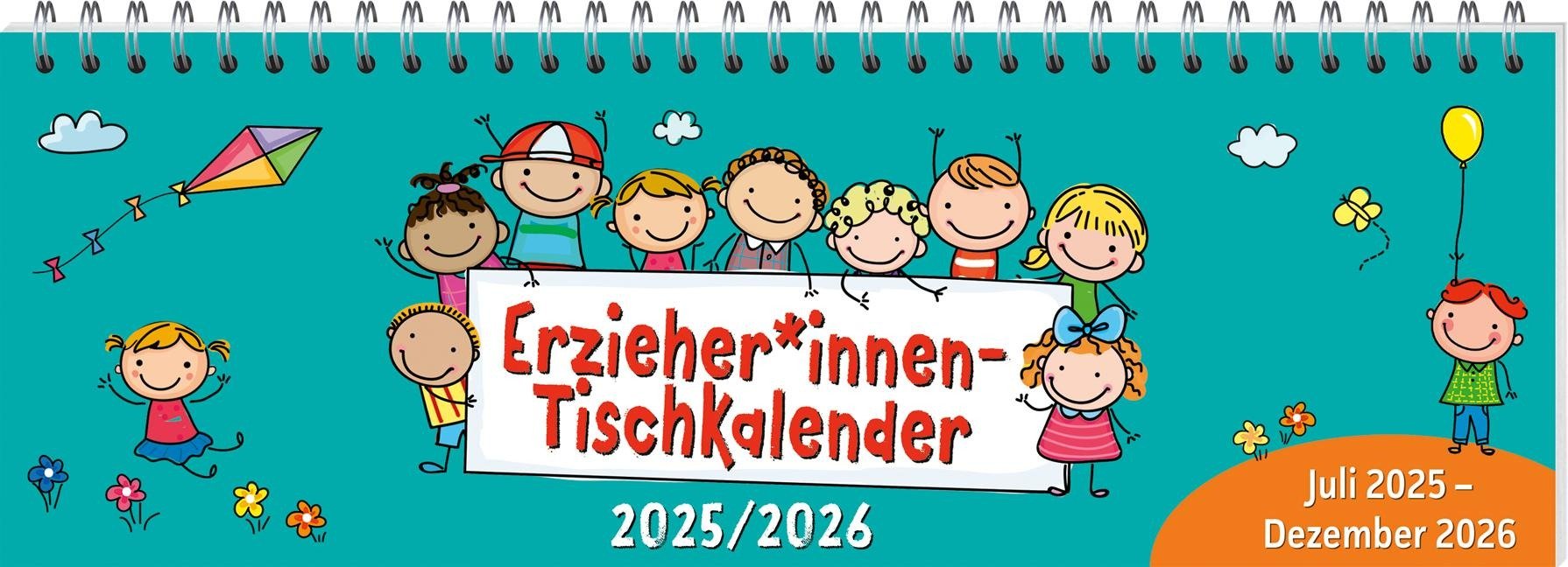 ErzieherInnen-Tischkalender 2025 / 2026 - 