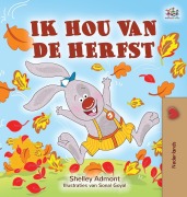Cover-Bild zum Titel 'I Love Autumn (Dutch Book for Kids)' von 'Shelley Admont, Kidkiddos Books'