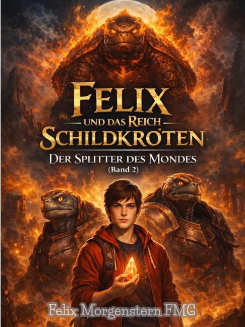 Felix und das Reich der Schildkröten: Der Splitter des Mondes (Band 2) - Felix Morgenstern (Fmg)