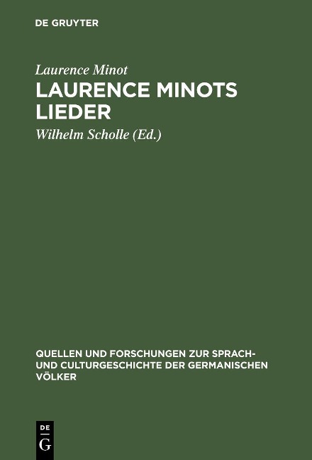 Laurence Minots Lieder - Laurence Minot