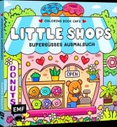 Cover-Bild zum Titel 'Cozy Coloring - Little Shops' von 'Book Coloring'
