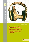 Cover-Bild zum Titel 'Deutscher Rap - Eine Kunstform als Manifestation von Gewalt?' von 'Martin Wiegel'