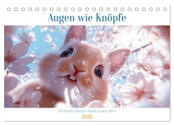 Augen wie Knöpfe (Tischkalender 2026 DIN A5 quer), CALVENDO Monatskalender - Steffen Gierok-Latniak