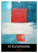 Cover-Bild zum Titel 'KI-Kunstwerke (Wandkalender 2026 DIN A3 hoch), CALVENDO Monatskalender' von 'Martin Rettenberger'
