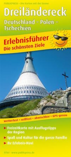 Dreiländereck Deutschland-Polen-Tschechien 1:150 000 - 