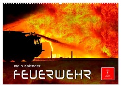 Cover-Bild zum Titel 'Feuerwehr - mein Kalender (Wandkalender 2026 DIN A2 quer), CALVENDO Monatskalender' von 'Peter Roder'