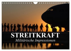 Cover-Bild zum Titel 'Streitkraft. Militärische Impressionen (Wandkalender 2026 DIN A4 quer), CALVENDO Monatskalender' von 'Elisabeth Stanzer'