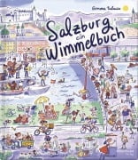 Cover-Bild zum Titel 'Salzburg - ein Wimmelbuch' von 'Gemma Palacio'