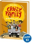 Cover-Bild zum Titel 'Crazy Family (Band 3) - Die Hackebarts greifen an!' von 'Markus Orths'
