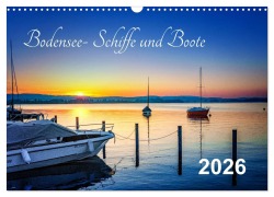 Cover-Bild zum Titel 'Bodensee-Schiffe und Boote (Wandkalender 2026 DIN A3 quer), CALVENDO Monatskalender' von 'Ap-Photo Ap-Photo'