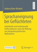 Cover-Bild zum Titel 'Sprachaneignung bei Geflüchteten' von 'Andreea Baier-Klenkert'
