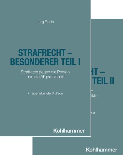 Strafrecht - Besonderer Teil I + Besonderer Teil II - Paket - Jörg Eisele