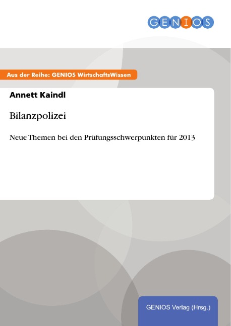 Bilanzpolizei - Annett Kaindl