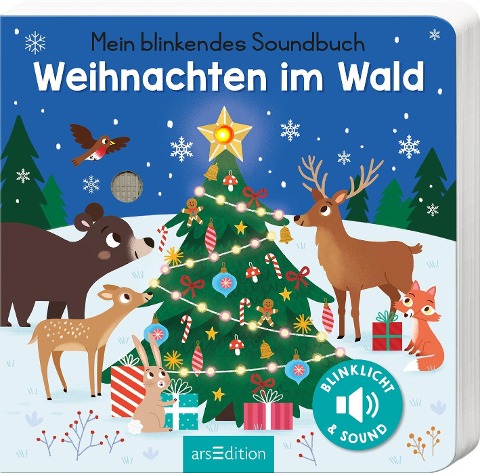Mein blinkendes Soundbuch - Weihnachten im Wald - Maria Höck