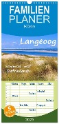 Familienplaner 2025 - Langeoog - Schönste Insel Ostfrieslands mit 5 Spalten (Wandkalender, 21 x 45 cm) CALVENDO - LianeM LianeM
