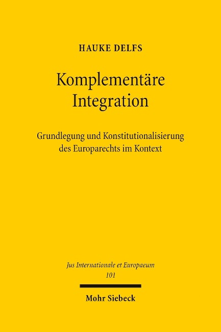 Komplementäre Integration - Hauke Delfs