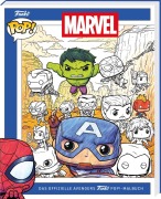 Cover-Bild zum Titel 'Marvel: Das offizielle Avengers Funko Pop!-Malbuch' von 'Marvel, Panini'