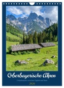 Cover-Bild zum Titel 'Oberbayerische Alpen (Wandkalender 2026 DIN A4 hoch), CALVENDO Monatskalender' von 'Dieter Wilczek'