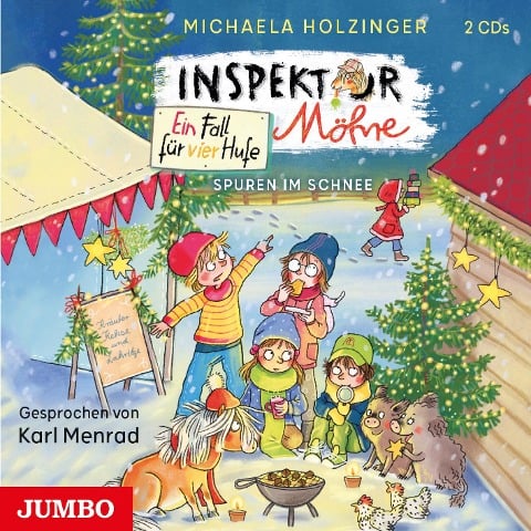 Inspektor Möhre. Ein Fall für vier Hufe 04. Spuren im Schnee - Michaela Holzinger