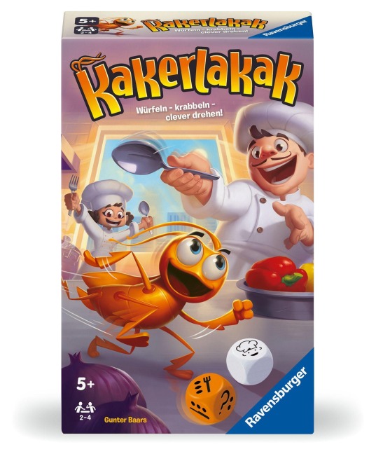 Kakerlakak - Reisespiel ab 5 Jahre - Gunter Baars