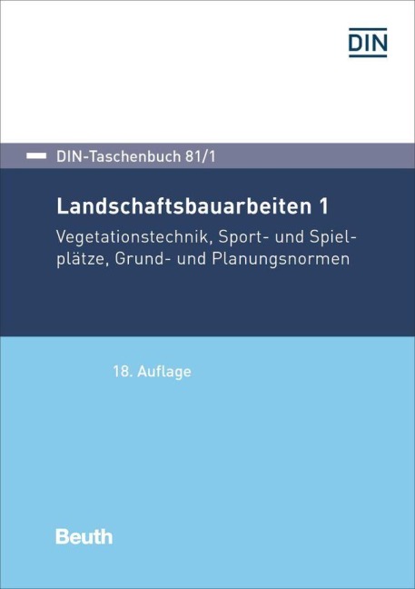 DIN-Taschenbuch 81/1 - 