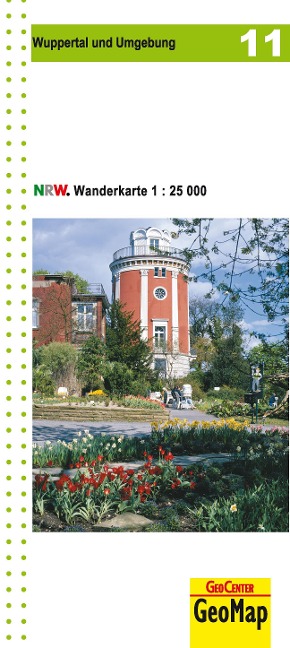 Nordrhein-Westfalen Wanderkarte 11 Wuppertal und Umgebung 1 : 25 000 - 
