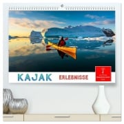 Cover-Bild zum Titel 'Kajak Erlebnisse (hochwertiger Premium Wandkalender 2026 DIN A2 quer), Kunstdruck in Hochglanz' von 'Peter Roder'