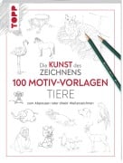 Kunst des Zeichnens 100 Motiv-Vorlagen Tiere - 