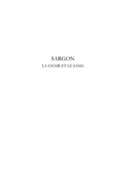 Sargon - Dominique Pierson