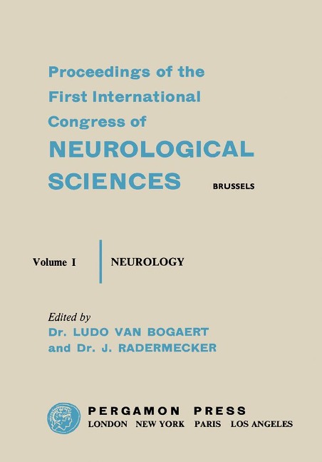 Sixth International Congress of Neurology - 
