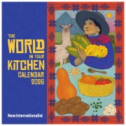Cover-Bild zum Titel 'World in Your Kitchen Calendar 2026' von 'New Internationalist'